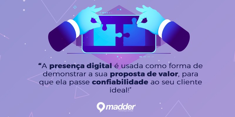 presenca digital madder marketing digital