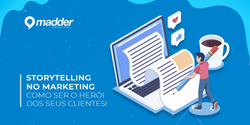 Storytelling é um método altamente persuasivo de produzir conteúdos, incluindo textos, imagens e vídeos. No marketing, a técnica consiste em criar narrativas convidativas e ajudar na atração de clientes ideais para a sua marca.